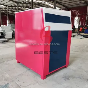 Customized High Quality Large Volume Clothing Waste Bins Recycling Boxs Donation Bins