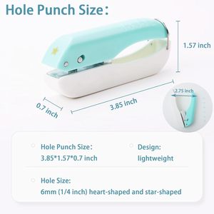 <span class=keywords><strong>Perforatrice</strong></span> étoile à trou unique, <span class=keywords><strong>perforatrice</strong></span> à petit trou pour étiquettes, décoration d'ongles, bricolage, scrapbooking (étoile 1/4 pouce) - Product Image 4