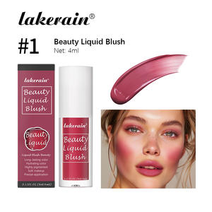 Lakerain-Fard à joues liquide et poudré, hydratant naturel, carmin avec ton rose et rouge pour le visage. - Product Image 3