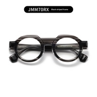 Nuevas Gafas de Moda, Acetato Unisex para Hombre y Mujer, Monturas Ópticas de Alta Calidad y Lujo con Marco Completo