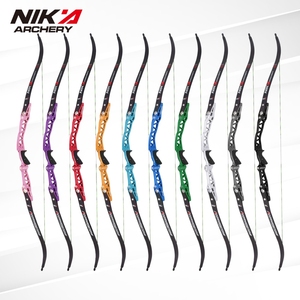 NIKA bắn cung ET-12 ilf cạnh tranh <span class=keywords><strong>recurve</strong></span> cung CNC nhôm Riser C1 Carbon chân tay 68 "18-46 lbs <span class=keywords><strong>recurve</strong></span> cung - Product Image 5