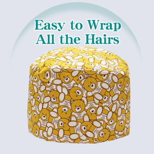 Gorro exfoliante de animales con gorro elástico para mascotas Hospital médico exfoliante sombreros pediatría ginecólogo Unisex <span class=keywords><strong>Anime</strong></span> para enfermeras gorro quirúrgico para hombres - Product Image 3