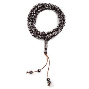 Cuentas de oración recién diseñadas de resina chapadas en oro, excelente diseño musulmán - Product Image 1