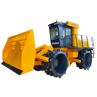 Compacteur à rouleaux hydrostatique SINOMACH CNCMC LLC223 de 23 tonnes pour déchets, ordures et déchets pour les décharges