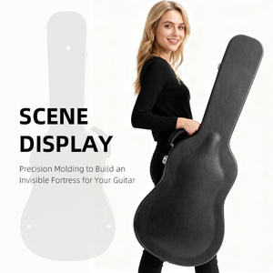 WSD 27 بوصة مباشرة من المصنع حقيبة صلبة للغيتار و Ukulele حقيبة أداة موسيقية متينة ضد الصلابة - Product Image 6