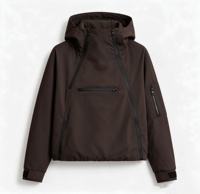 Veste de pluie légère à capuche pour femme, coupe-vent et imperméable, idéale pour les trajets urbains, les voyages et les activités de plein air au printemps et en automne