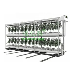 Multilevel plant racks hydroponic vertical grow rack system for indoor farming