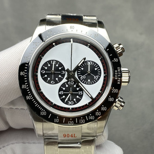 Bán Buôn Cao cấp Quay Số Sang Trọng Thể Thao Chronograph 904L Thép Không Gỉ Quay Số Đồng Hồ Sapphire Tinh Thể Gương Người Đàn Ông Của Đồng Hồ - Product Image 2
