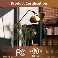 Ampoule LED A15 à prix d'usine, 5,5 W, 550 lm, IRC 90, 120 V, verre transparent, lampes à filament LED, utilisées pour la maison, l'hôtel, adaptées aux luminaires