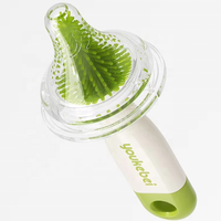 OEM ODM Brosse à biberon multifonctionnelle portable en silicone et acier inoxydable avec poignée pour le nettoyage des tétines et des biberons