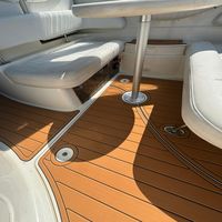 Plateforme de bain et tapis de cockpit pour bateau 2000 Maxum 270 CR Cruiser, en mousse EVA imitation teck, style SeaDek MarineMat, auto-adhésif