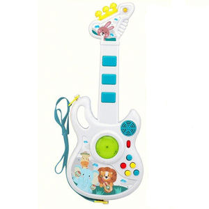 Nouvelle <span class=keywords><strong>guitare</strong></span> jouet musicale avec lumière, <span class=keywords><strong>guitare</strong></span> jouet de dessin animé pour enfants, pour garçons et filles - Product Image 2