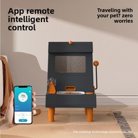 Distributeur automatique intelligent pour animaux domestiques, grande capacité 10L, en plastique, étanche, pour chiens et chats, rechargeable, intérieur/extérieur, contrôle par application WiFi et commande vocale
