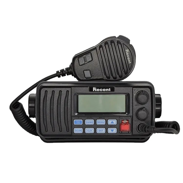 IPX7 VHF Two-way Radio/ VHF Marine Transceiver Built-in Class B DSC Walkie Talkie /Marine VHF Intercom Telephone RS-508M