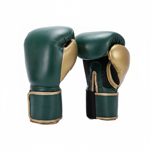 Gants d'entraînement en cuir PU synthétique respirant pour le kickboxing, la boxe et la Muay Thai, idéaux pour la compétition et la frappe sur sacs de frappe. - Product Image 2