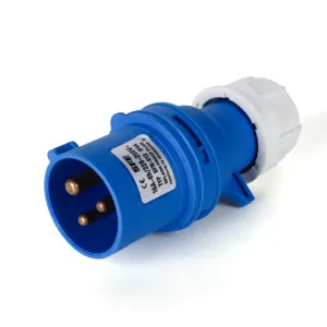 Hot Selling High quality blue waterproof industrial multi male electrical sockets plug plug