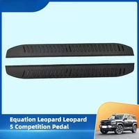 Marchepieds latéraux en acier au manganèse noir, barres Nerf compatibles avec BYD Leopard 5 DENZA B5, accessoires tout-terrain