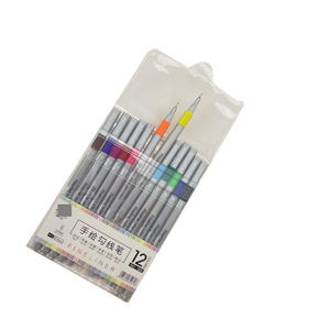 Stylo feutre fin pour dessin, marqueur artistique à eau pour l'écriture, la prise de notes et la création de calendriers (vente en gros) - Product Image 1