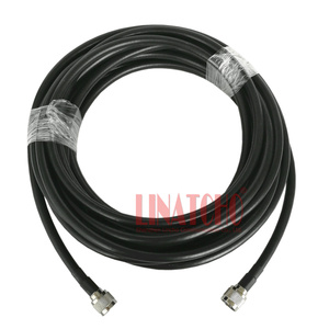 <span class=keywords><strong>Cable</strong></span> <span class=keywords><strong>Coaxial</strong></span> de 10 Metros RF 50 Ohm con Conectores en Ambos Lados RG213 RG8 SYV-50-7 para <span class=keywords><strong>Antena</strong></span> Exterior N Macho a N Macho - Product Image 5