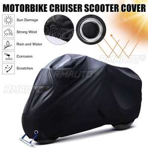 Housse de protection universelle pour moto et scooter, anti-UV, imperméable, anti-poussière, protection intérieure et extérieure, L/XL/2XL/3XL - Product Image 1