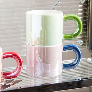 Nueva Taza de Cerámica de Estilo Moderno, Apilable, Ecológica, Apta para Lavavajillas y Microondas, con Asa Grande y Acabado Glaseado, Personalizable - Product Image 3