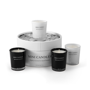 <span class=keywords><strong>Bougie</strong></span> parfumée créative de luxe fabriquée en usine, <span class=keywords><strong>bougie</strong></span> en cire de soja sans fumée, boîte cadeau de 4 bougies pour anniversaire et chambre à coucher - Product Image 2