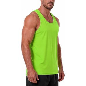 Custom <b>Mens</b> Running Singlet Quick Dry Athletic Tank <b>Top</b> Sleeveless Moisture Wicking Gym Workout Track Racing - Product Image 2