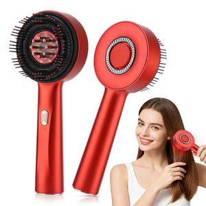 Masseur électrique du cuir chevelu <span class=keywords><strong>pour</strong></span> <span class=keywords><strong>la</strong></span> croissance des cheveux, thérapie par lumière rouge, applicateur d'huile liquide, peigne <span class=keywords><strong>de</strong></span> massage <span class=keywords><strong>de</strong></span> <span class=keywords><strong>la</strong></span> tête, brosse vibrante anti-chute <span class=keywords><strong>de</strong></span> cheveux - Product Image 4