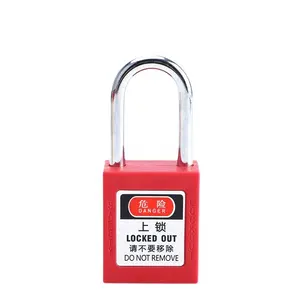 Lucchetto di sicurezza industriale combinazione LOTO Lock Listing ingegneria isolamento lucchetto di sicurezza