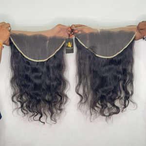 Paquets de cheveux humains bouclés bruts indiens non traités HD 6x6 13x6 pour perruques à fermeture frontale en dentelle cheveux humains naturels vierges bruts - Product Image 1