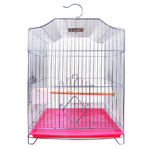 Produttore personalizzato all'ingrosso galvanico galvanizzato grande gabbia pieghevole per uccelli pappagallo - Product Image 3