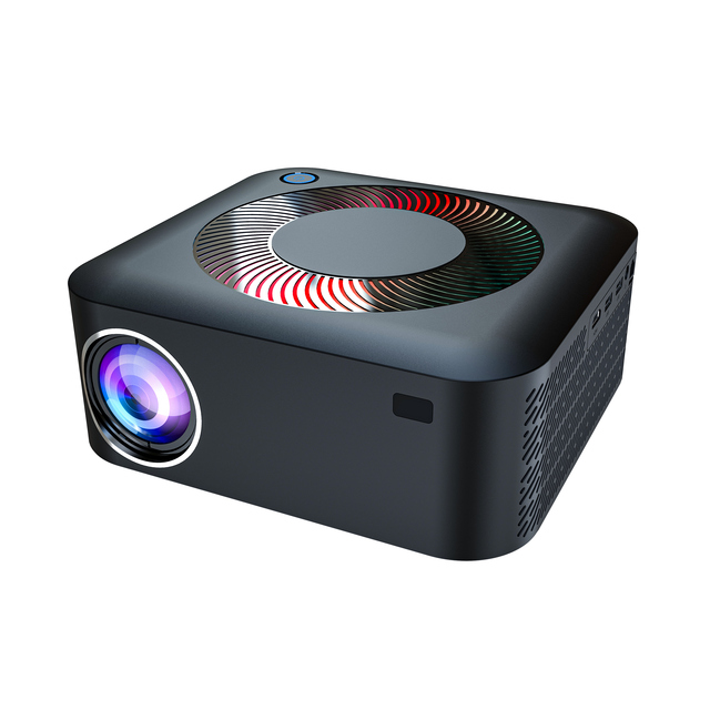 2026 Hot Sale Mini Projector X5 Support 1080P 4K WIFI Portable Beamer 400 ANSI Lumens Portable Smart WIFI LCD Projector