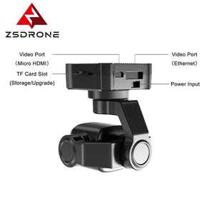 ZSDRONE Drone EO/IR <b>Gimbal</b> UAV Electro-Optical Camera 360 Degree Roll Metal Construction Wireless Remote Control Panoramic - Product Image 4