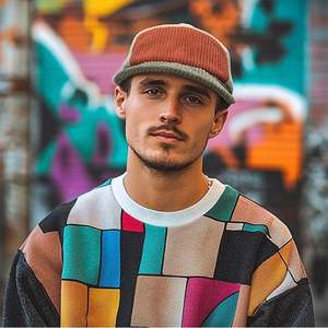 Gorra de Caza de Verano de 5 Paneles de Pana Suave para Exteriores, Marca Personalizada, para Camping y Béisbol - Product Image 5