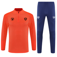 Conjunto Deportivo de Fútbol Transpirable de Secado Rápido 100% Poliéster con Estampado para Hombre, para Entrenamiento, Uniforme de Fútbol