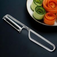DaS Multifunctionele roestvrijstalen groente- en fruit schiller voor gebruik in de keuken