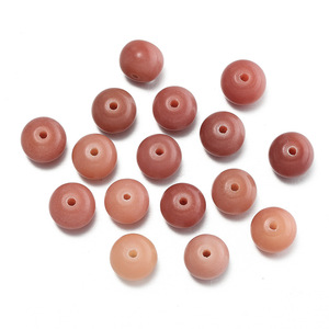 Cuentas talladas de raíz de Bodhi de tamaño mediano con tratamiento de goteo de aceite, accesorios de joyería DIY, suministros para manualidades - Product Image 1