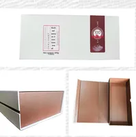 Kemasan Lilin Lipat dengan Penutup Magnetik, Terbuat dari Karton Bergelombang Daur Ulang, Cetak Warna Berkualitas Tinggi, dan Desain Khusus
