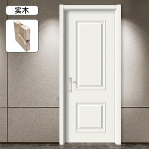 Puertas Interiores Minimalistas de Madera Maciza con Aislamiento Acústico, Acabado MDF, Apertura Manual para Uso en Hogar u Oficina - Product Image 6