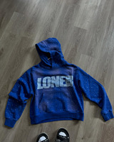 Sweat à capuche personnalisé imprimé mode pour homme, coupe courte, avec strass, pull oversize, style streetwear vintage, vente en gros