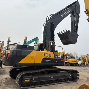 Excavadora Usada en Venta, Volvo E300D de 30 Toneladas, Precio Bajo, Maquinaria Pesada, Piezas Originales, Excavadora de Cadenas, Embalaje Resistente para Evitar Daños - Product Image 1