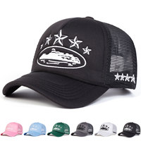 Casquette de baseball à visière plate motif ours de dessin animé, respirante, pour sports de plein air et cyclisme, protection solaire, haute qualité, personnalisation et vente en gros
