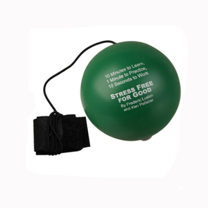 Balle anti-stress à presser en forme de Terre avec cordon yoyo - Product Image 4