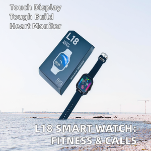 2025 New mô hình tư nhân L18 thông minh đồng hồ IP67 màn hình cảm ứng BT cuộc gọi tin nhắn nhắc nhở tập thể dục Tracker Heart Rate Monitor Hệ điều hành Android - Product Image 2