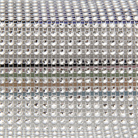 Ruban en acrylique élégant avec strass et diamants pour décorations de gâteaux de mariage, anniversaires, baby showers et événements festifs