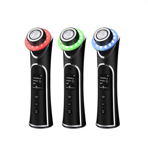 Rechargeable <b>Electric</b> <b>Facial</b> <b>Massager</b> Microcurrent Therapy Vibration Modes for Deep Cleansing Firming - Product Image 3