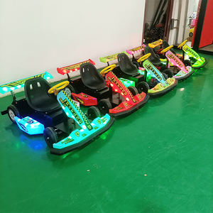 Nouvelle voiture électrique lumineuse carrée de type kart 2024, nouvelle voiture tamponneuse pour enfants, pour parcs d'attractions, sites panoramiques et terrains de jeux - Product Image 2