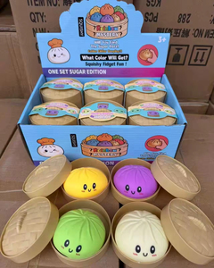 ของเล่นบันนึ่งยอดนิยม ของเล่นบีบคลายเครียดแบบจำลองสร้างสรรค์ ของขวัญกล่องสุ่มสำหรับเด็ก - Product Image 1