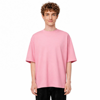 Zachte, huidvriendelijke, effenkleurige, relaxed basic T-shirt met korte mouwen, comfortabel, lichtgewicht T-shirt voor jongeren, grote partij bestelling