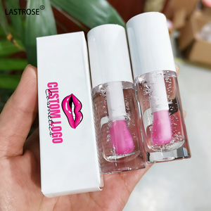 Baume à lèvres liquide brillant hydratant à la vitamine E 6 ml, grand pinceau, rose clair, fruit, végétalien, naturel, repulpeur, huile à lèvres changeante de couleur - Product Image 5